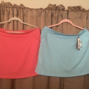 BUNDLE OF 2 CALLAWAY GOLF SKORTS